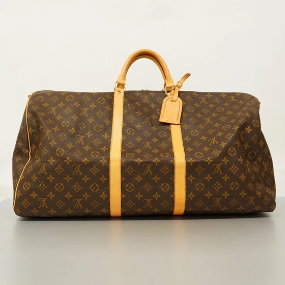 Authentic Louis Vuitton keepall 60 bandouliere travel unisex with strap - Picture 9 of 11
